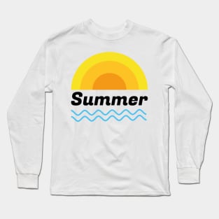 summer time Long Sleeve T-Shirt